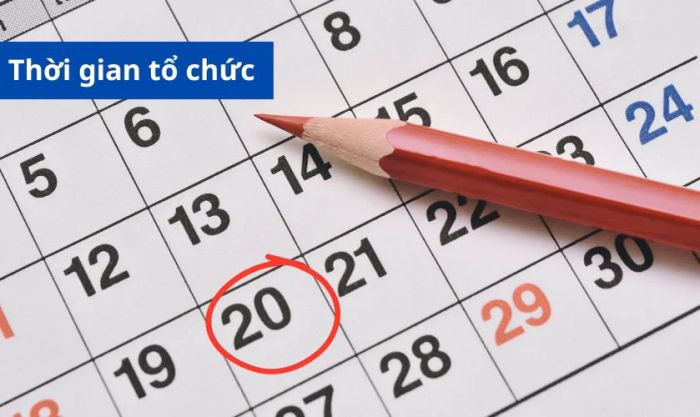 Việc chọn thời gian phù hợp là yếu tố quyết định giúp chương trình 20/10 diễn ra thuận lợi