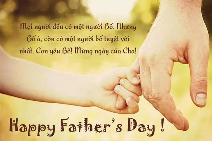 Những tấm thiệp tri ân, thể hiện tình cảm chân thành dành cho người cha yêu thương