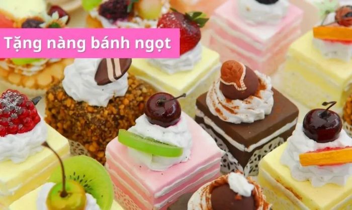 Bánh ngọt - quà tặng ấm áp và ngọt ngào