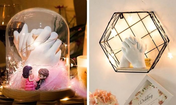 Bộ kit đúc tượng tay độc đáo