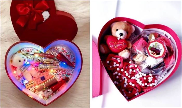 Hộp quà tình yêu lãng mạn dành cho bạn gái ngày 8/3