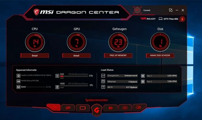 Hướng dẫn kích hoạt đèn nền bàn phím trên laptop MSI