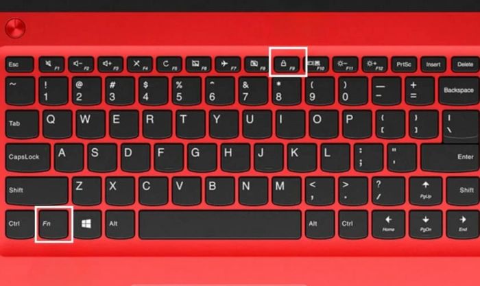 Kích hoạt đèn nền bàn phím trên laptop Acer