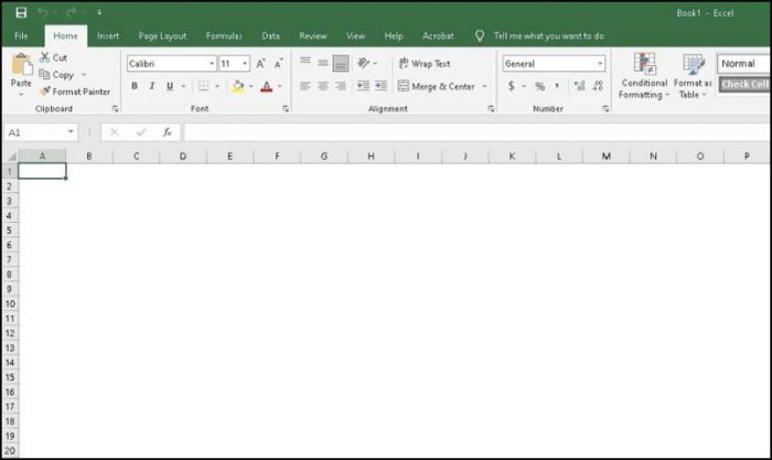 Hoàn thành việc xóa đường kẻ trong Excel