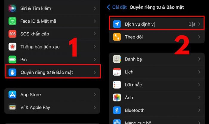 Chỉ kích hoạt định vị khi cần thiết là một cách hiệu quả để tiết kiệm pin trên iOS 12