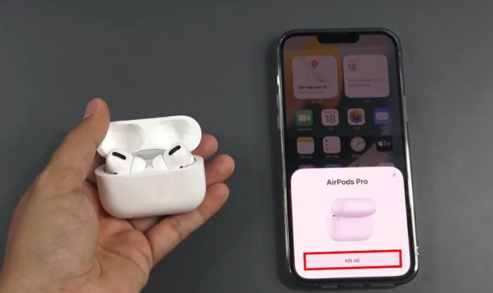 Hướng dẫn kết nối tai nghe AirPods Pro với iPhone, iPad
