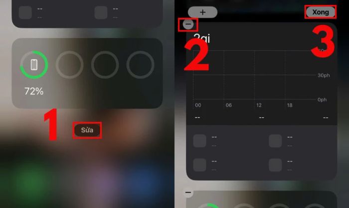 Loại bỏ các widget không sử dụng là một cách hiệu quả để tiết kiệm pin trên iOS 12
