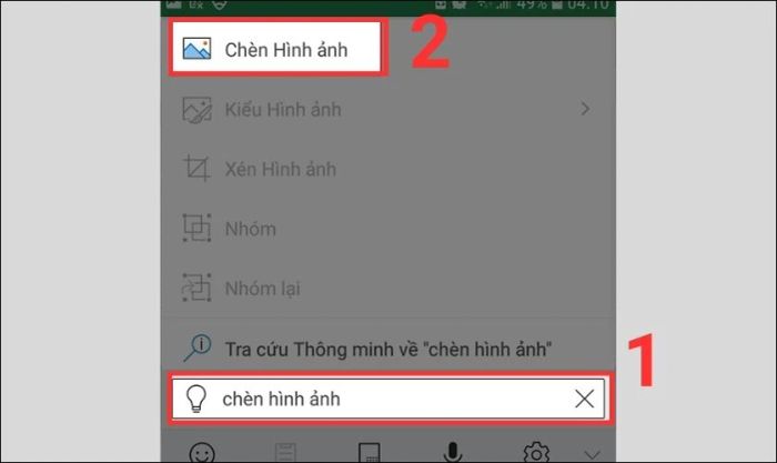 Hướng dẫn cách thêm ảnh vào Excel trên điện thoại