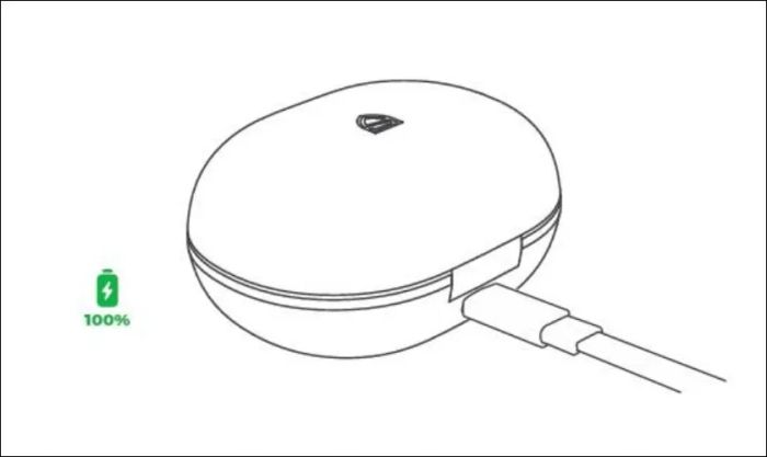 Hướng dẫn sạc tai nghe SoundPEATS T3 PRO