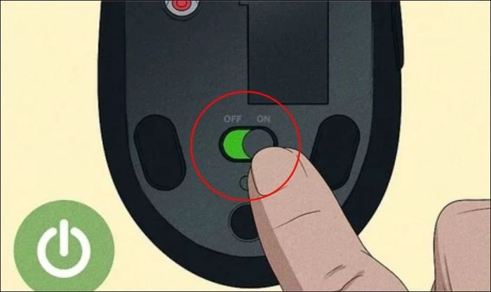 Nhấn giữ nút ghép nối cho đến khi đèn báo hiệu sáng lên