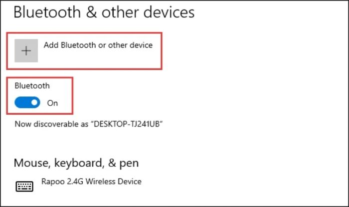 Hướng dẫn kết nối loa Bluetooth với máy tính Win 10