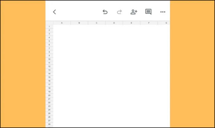 Hoàn thành việc xóa đường kẻ trong Google Sheets
