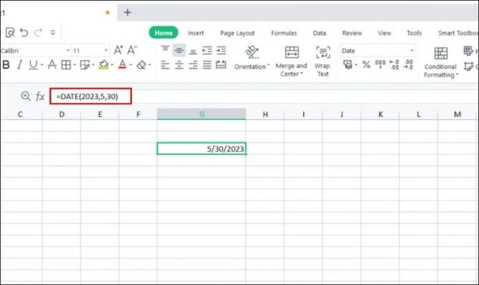 Hướng dẫn sử dụng hàm DATE cơ bản trong Excel
