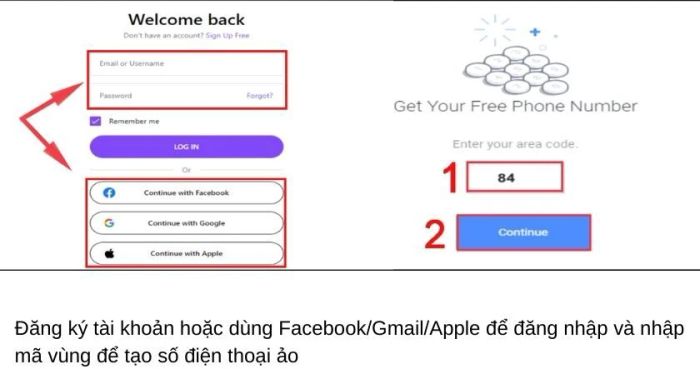Tạo số điện thoại ảo nhận tin nhắn thông qua website TextNow