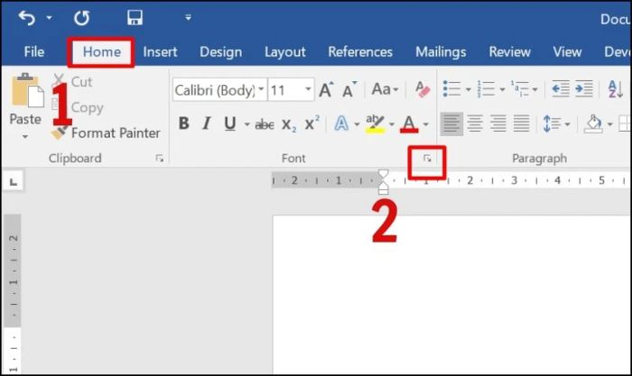 Cách thiết lập Font mặc định cho Word trên Windows