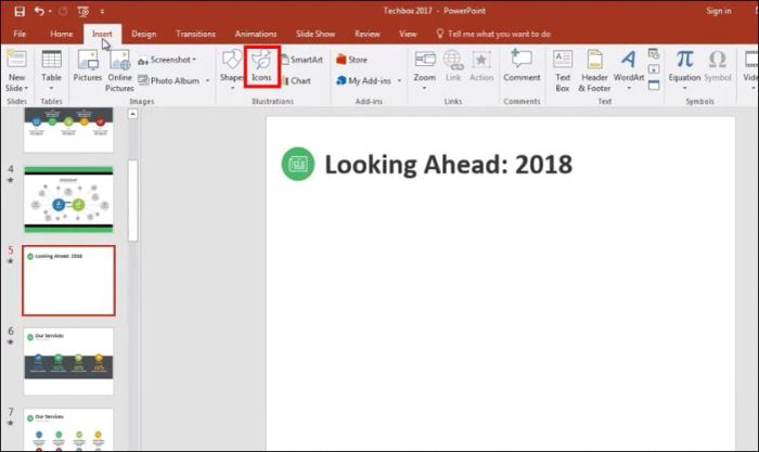Hướng dẫn chi tiết cách tạo sơ đồ tư duy trên PowerPoint sử dụng công cụ Icons