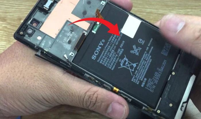 Phương pháp kiểm tra pin Sony trực quan