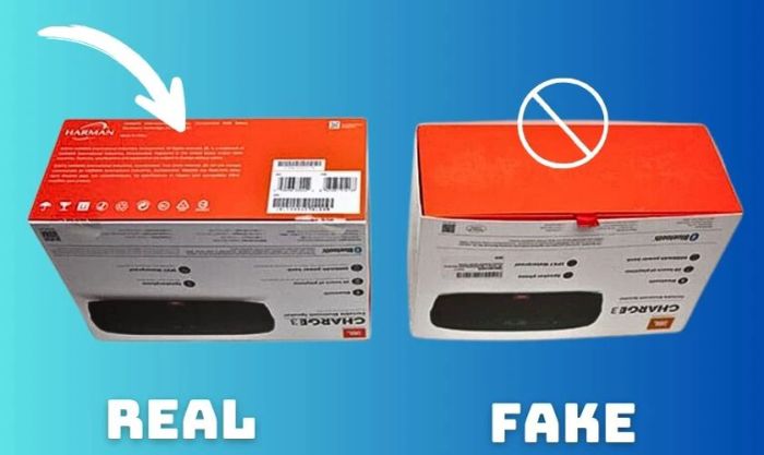 Kiểm tra thông tin bảo hành chính hãng để phân biệt loa JBL thật và giả