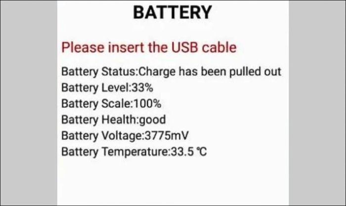 Ở mục Battery, bạn sẽ thấy các thông tin liên quan đến tình trạng pin của Vsmart.