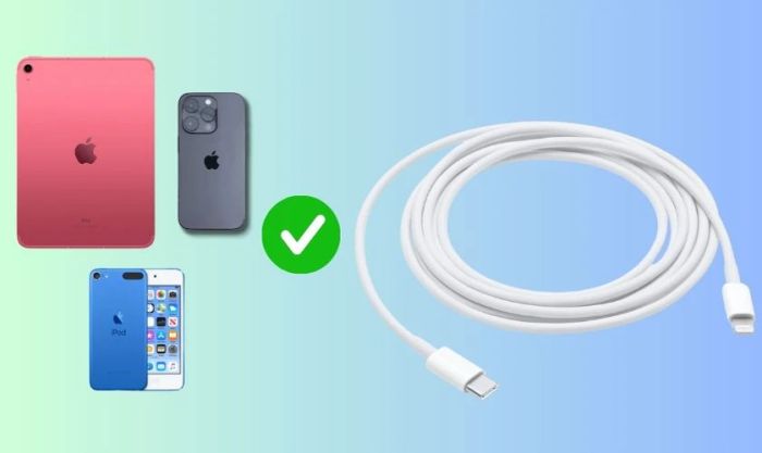 Cáp sạc iPhone chính hãng là gì?