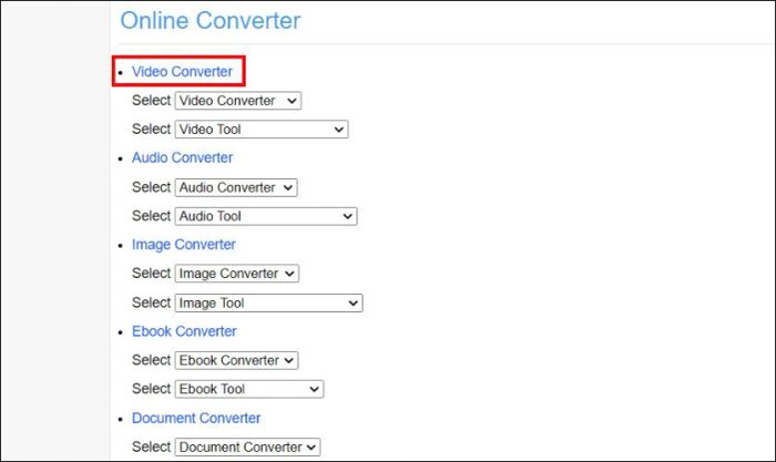Onlineconverter.com là một công cụ trực tuyến hữu ích giúp bạn dễ dàng thêm âm thanh vào video.