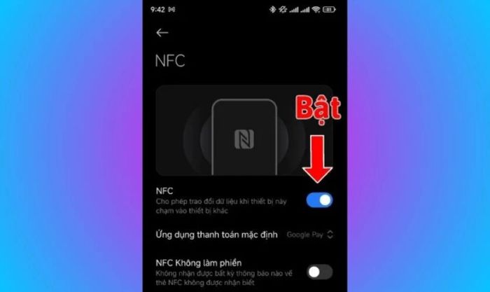 Hướng dẫn bật NFC trên Xiaomi
