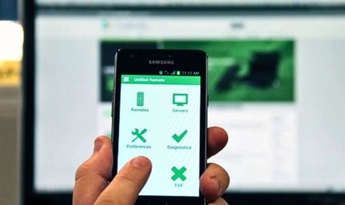 Tắt và bật máy tính từ xa với Unified Remote