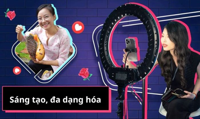 Tăng 1000 follow mới trên TikTok bằng cách sáng tạo và đa dạng hóa chủ đề nội dung thu hút người xem.