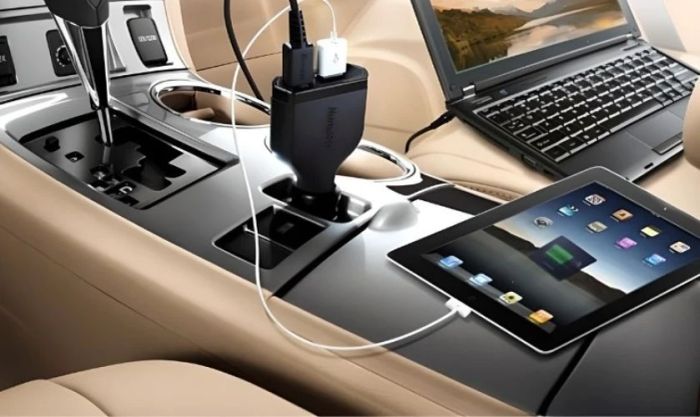 Cách sạc laptop bằng Acquy ô tô khi không có sạc.