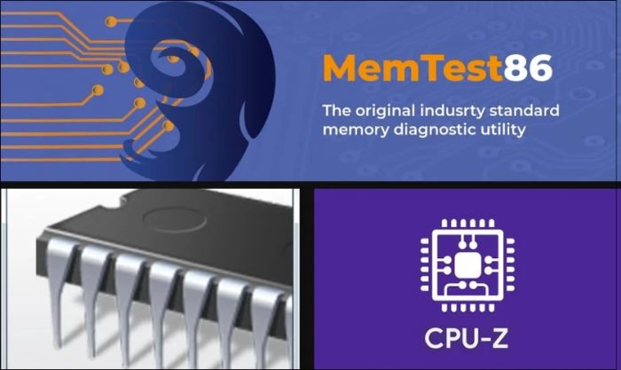 Các phần mềm phổ biến để kiểm tra RAM