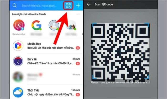 Quét mã vạch bằng ứng dụng Zalo một cách đơn giản và nhanh chóng