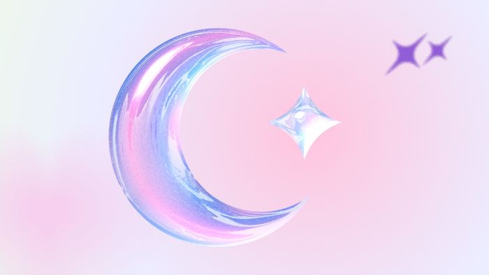 Kí tự Y2K mặt trăng