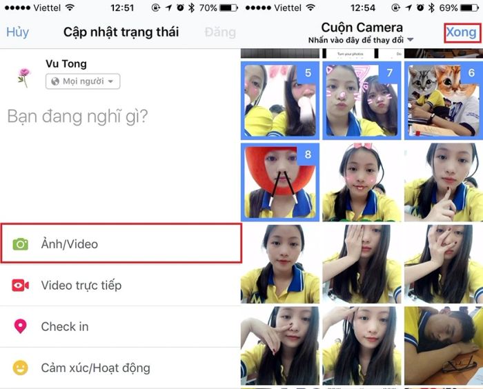 Cách đăng video lên Facebook bằng điện thoại