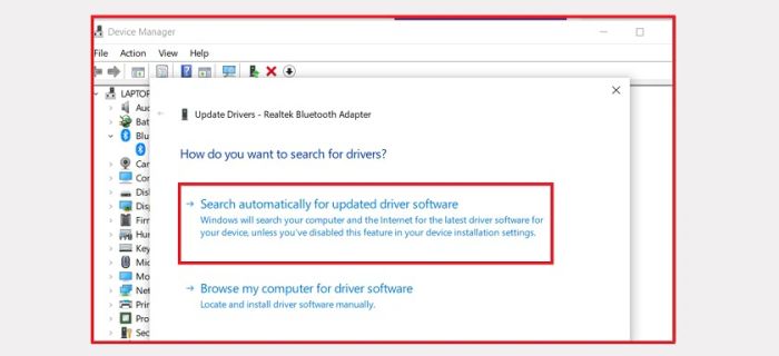 Cách cài đặt driver bluetooth trên Windows 10