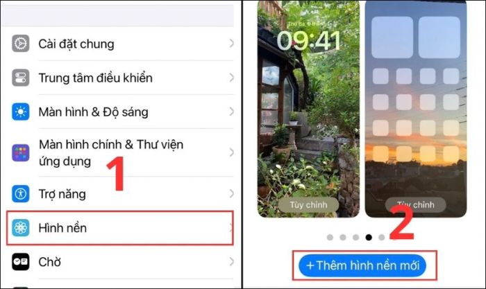 Hướng dẫn cách đặt nhiều ảnh làm hình nền cho điện thoại iPhone
