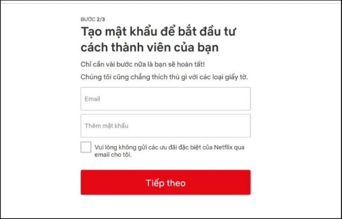 Netflix miễn phí
