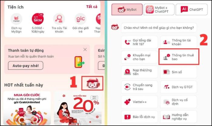 Hướng dẫn cách xác minh SIM chính chủ Viettel trực tuyến