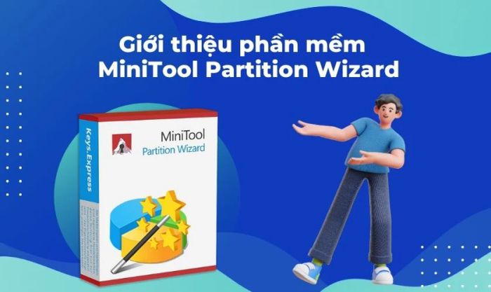 Phần mềm MiniTool Partition Wizard hỗ trợ chia ổ cứng