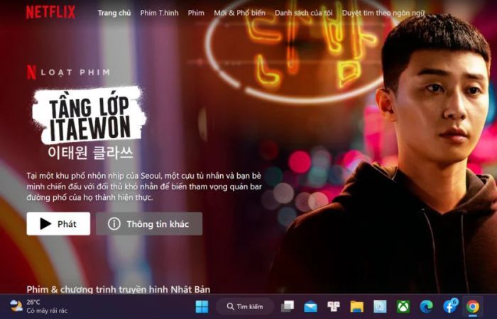xem Netflix không giới hạn