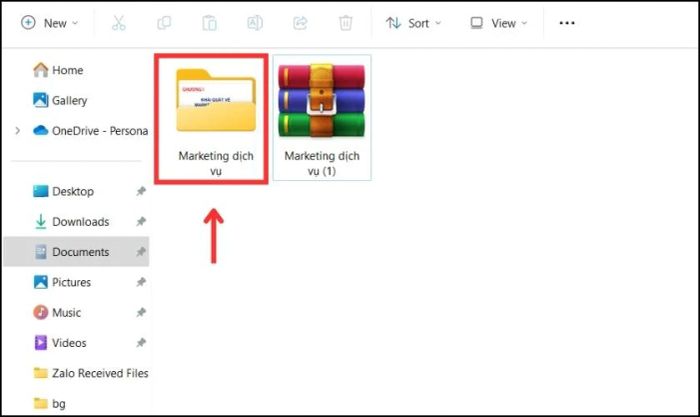 Hướng dẫn chi tiết cách giải nén file RAR trực tiếp trên hệ điều hành Windows 11