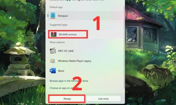 Công cụ giải nén file mặc định trên máy tính
