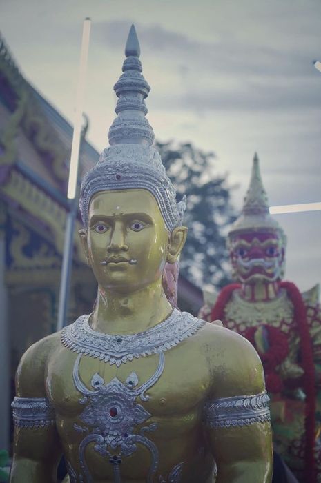 พญาปุริสาท วัดสะตือเจีย์งาม จังหวัดสระบุรี