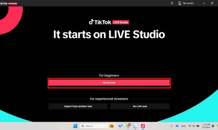 Hướng dẫn thiết lập LIVE Studio trên TikTok