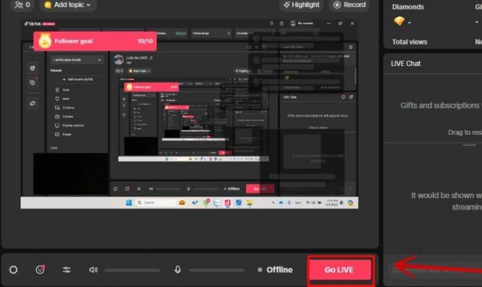 Hướng dẫn mở LIVE Studio trên TikTok