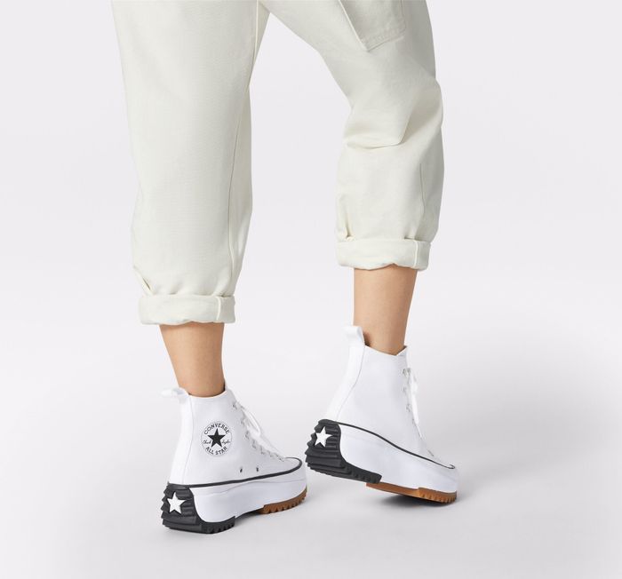 The white sneakers