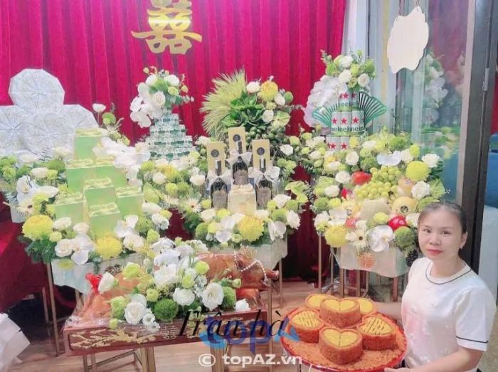 Thanh Hà là một trong những địa chỉ uy tín cung cấp dịch vụ làm mâm quả cưới hỏi đẹp tại TP. Hòa Bình