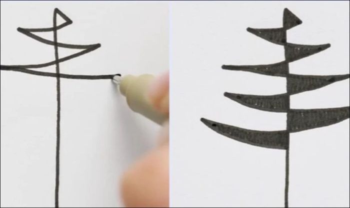 Cách vẽ cây thông Noel sáng tạo và thú vị dành cho bé