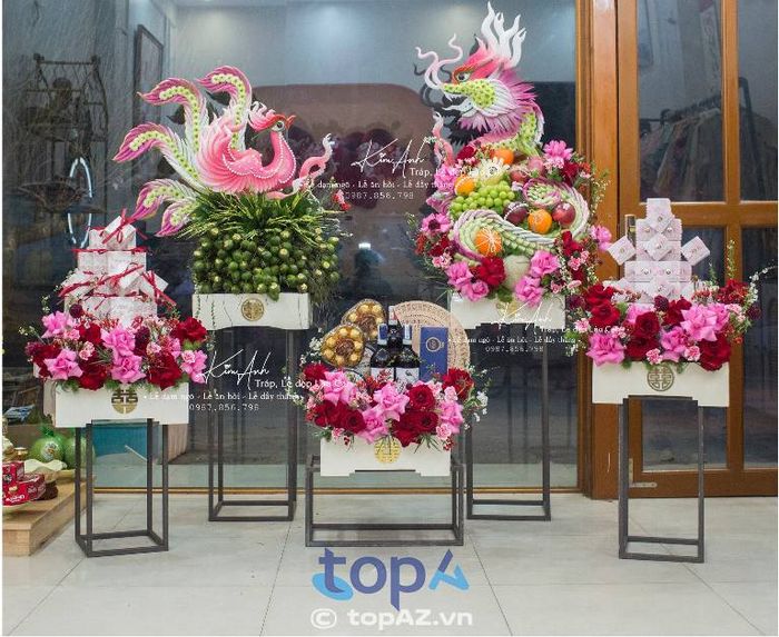 Kim Anh là địa chỉ uy tín cung cấp mâm quả cưới hỏi tại TP. Lào Cai