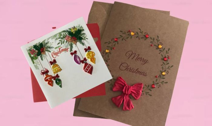 Tự làm thiệp chúc mừng tặng bạn trai dịp Noel (Giáng Sinh)