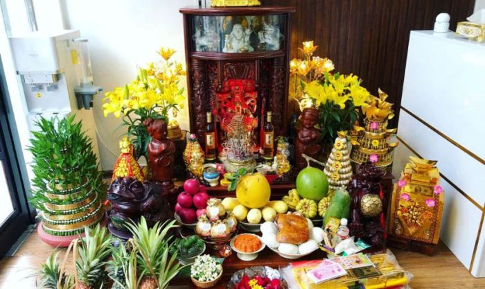 Nếu không có bàn thờ Thần Tài, có thể cúng tại văn phòng công ty